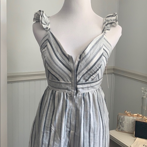 Red Dress Boutique Striped Jumpsuit boho - Picture 4 of 12